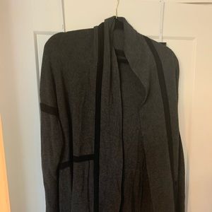 Dark gray cardigan